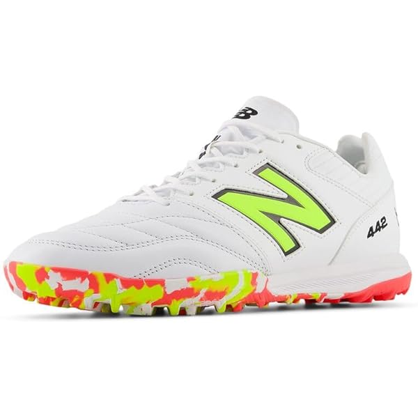 Amazon.com: New Balance 442 Pro V2 FG Soccer Shoe (White/Hi